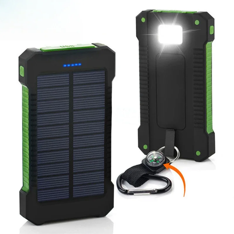 Solar Charger Panel Foldable - Портативный солнечный внешний аккумулятор 20000 мАч,