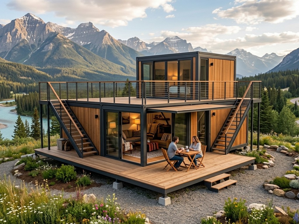 Sustainable Living Officer - Экологичный сборный дом с 2 спальнями,