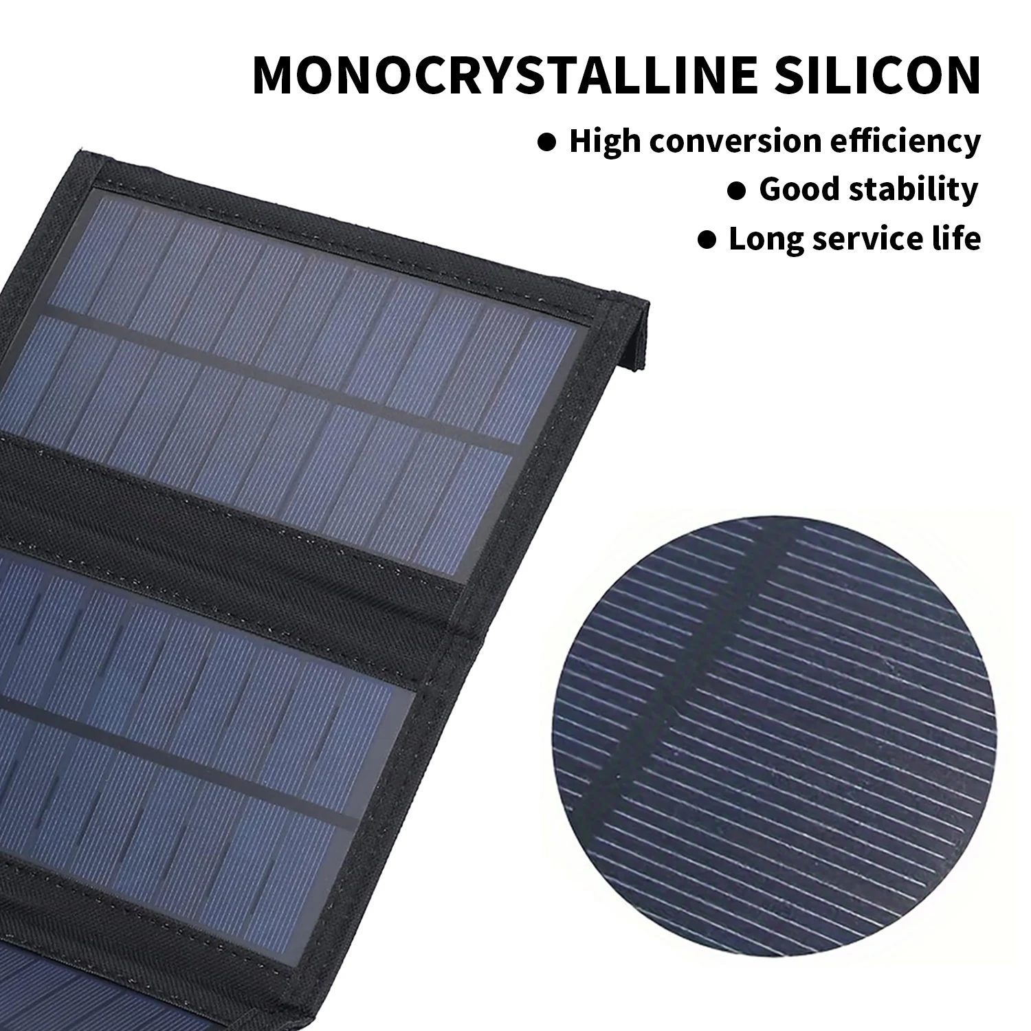 Складная солнечная панель 20 В – обзор и цена Solar Charger Panel Foldable