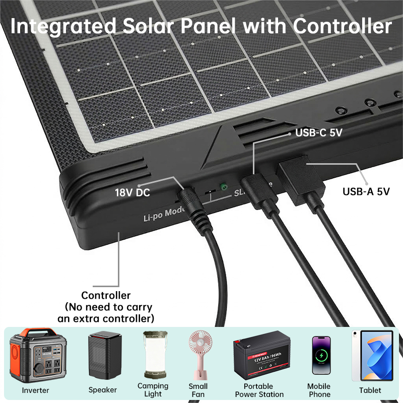 Складная солнечная панель мощн – обзор и цена Solar Charger Panel Foldable