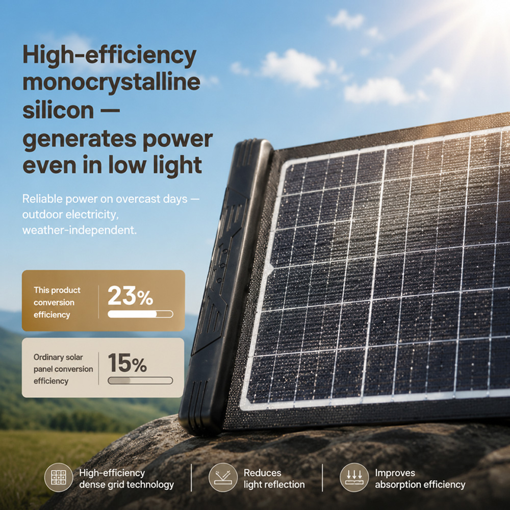 Складная солнечная панель мощн – обзор и цена Solar Charger Panel Foldable