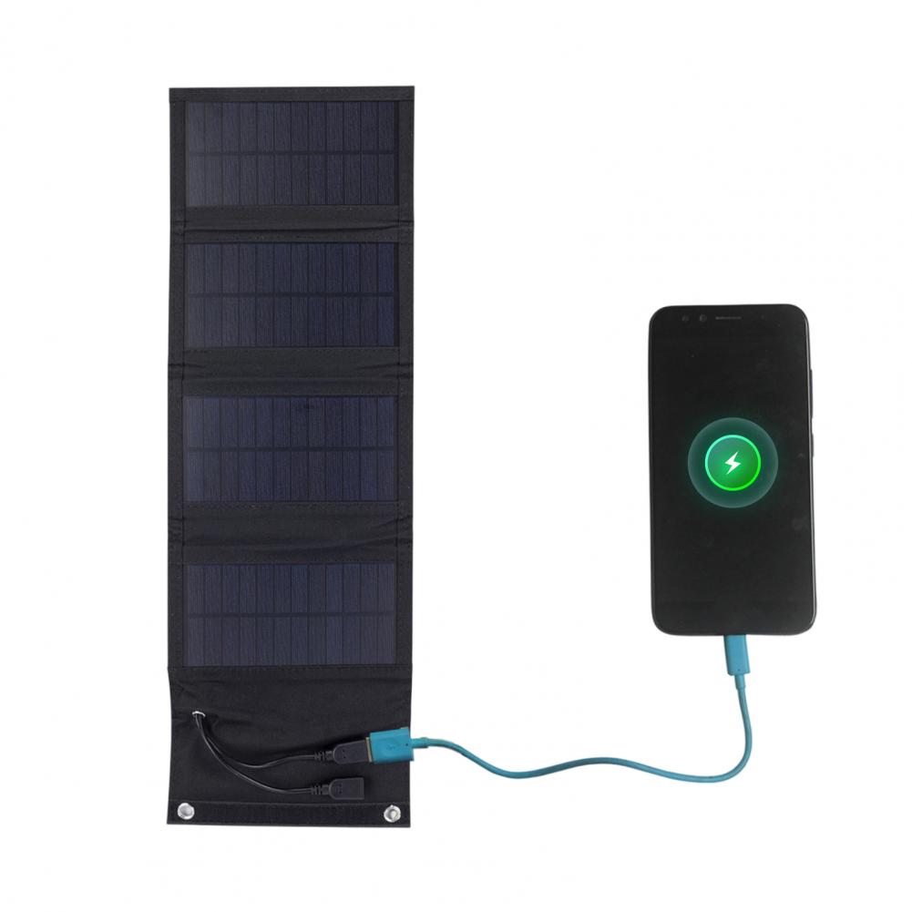 Портативное солнечное зарядное – обзор и цена Solar Charger Panel Foldable