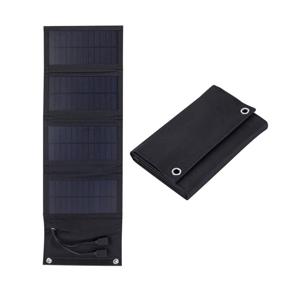 Портативное солнечное зарядное – обзор и цена Solar Charger Panel Foldable