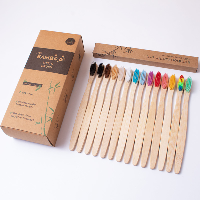 Взрослый заостренный хвост, пл – обзор и цена Bamboo Toothbrush Set