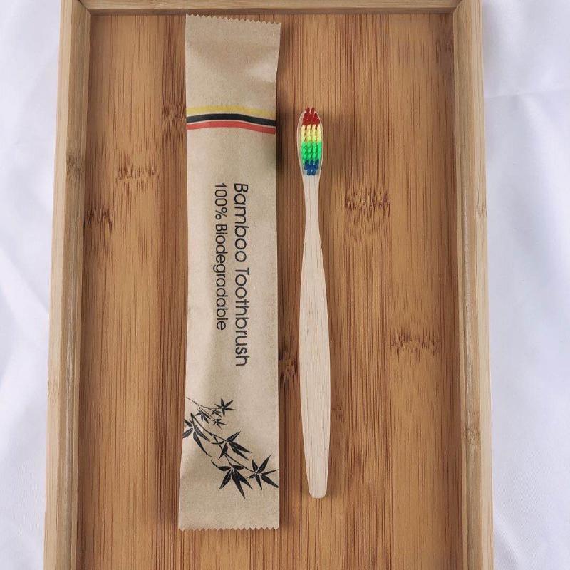 5 шт. одноразовых натуральных  – обзор и цена Bamboo Toothbrush Set