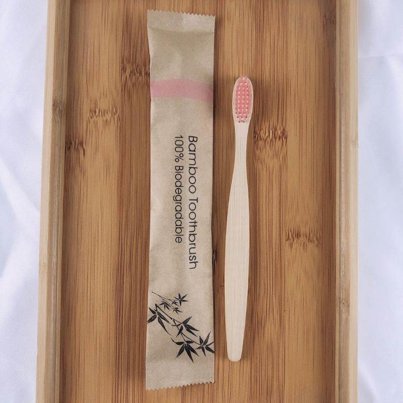 5 шт. одноразовых натуральных  – обзор и цена Bamboo Toothbrush Set