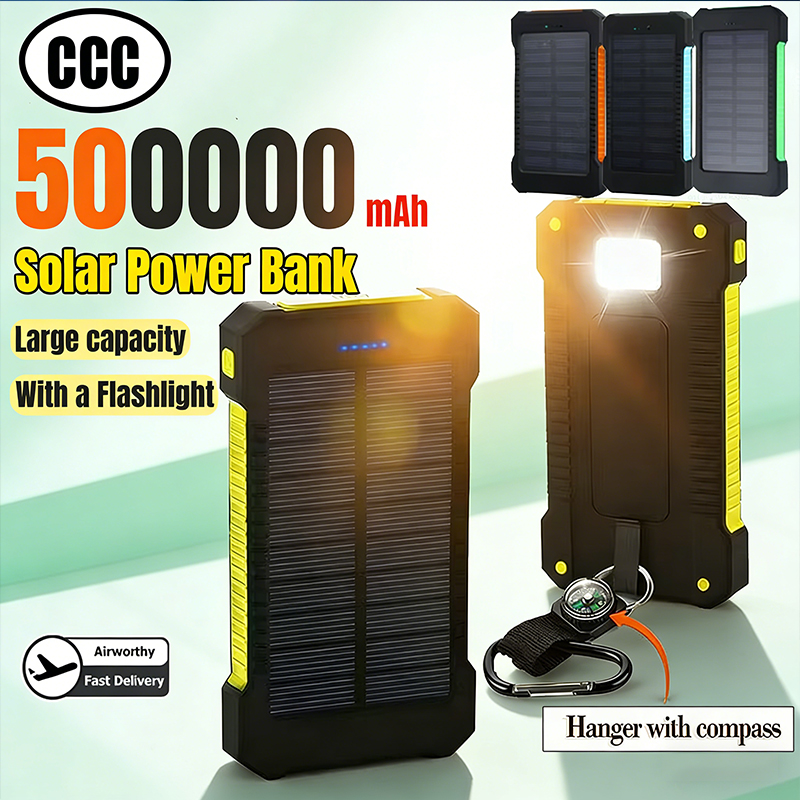 500000 мАч Солнечная батарея б – обзор и цена Solar Charger Panel Foldable