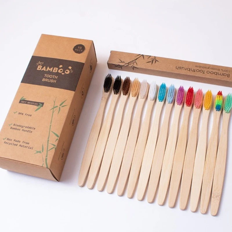 Набор бамбуковых зубных щеток  – обзор и цена Bamboo Toothbrush Set